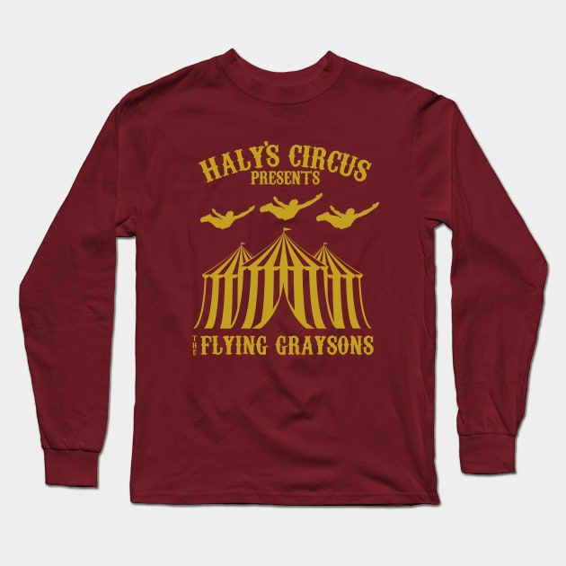 The Flying Graysons Long Sleeve T-Shirt by GradientPowell